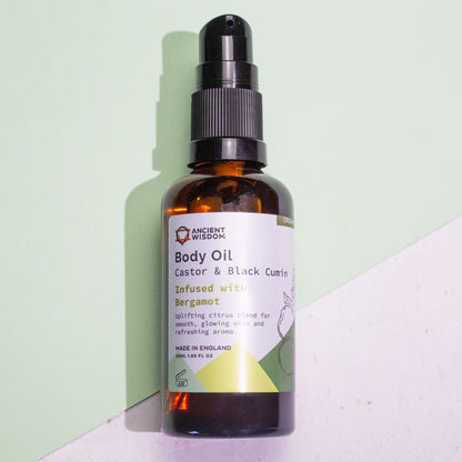 Organic Body Oil – Bergamot (50ml)