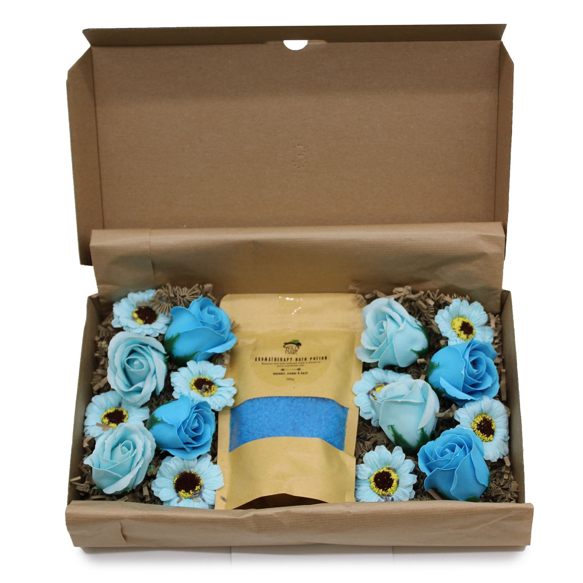 Wild Hare Bath Salt & Soap Flowers Set – Total Unwind
