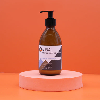 Hand & Body Lotion – Sandalwood Silk (300ml)