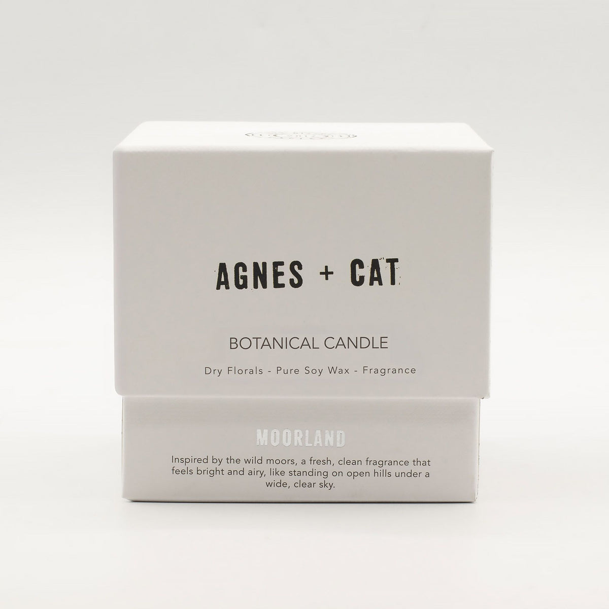 Agnes + Cat Botanical Soy Candle – Moorland