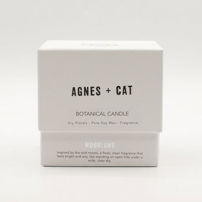 Agnes + Cat Botanical Soy Candle – Moorland