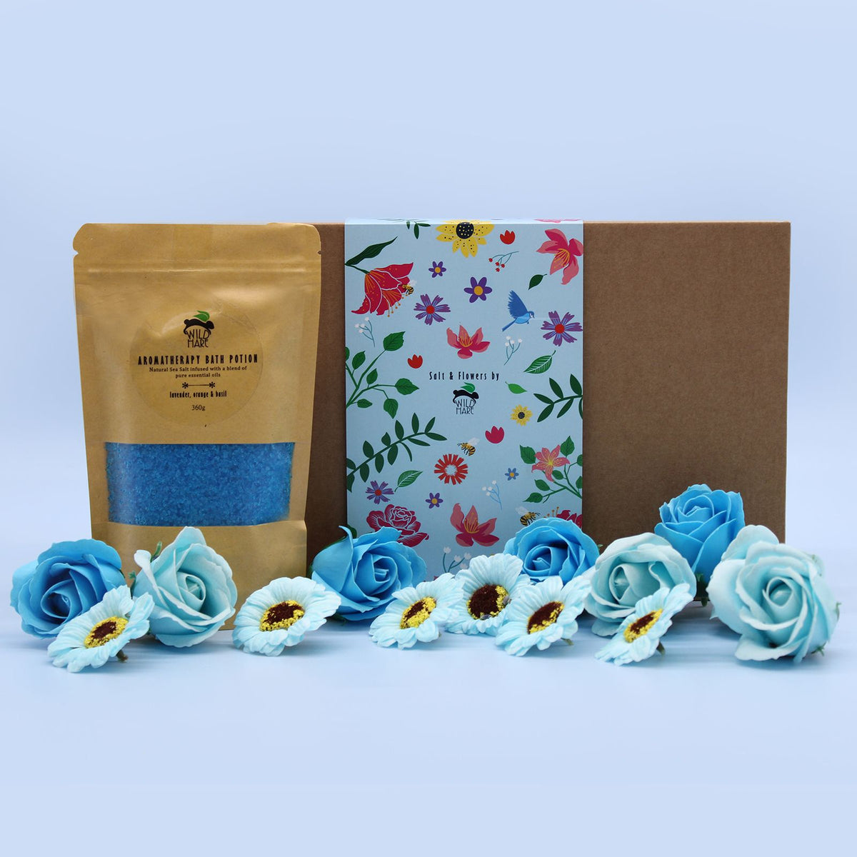Wild Hare Bath Salt & Soap Flowers Set Total Unwind – view 5