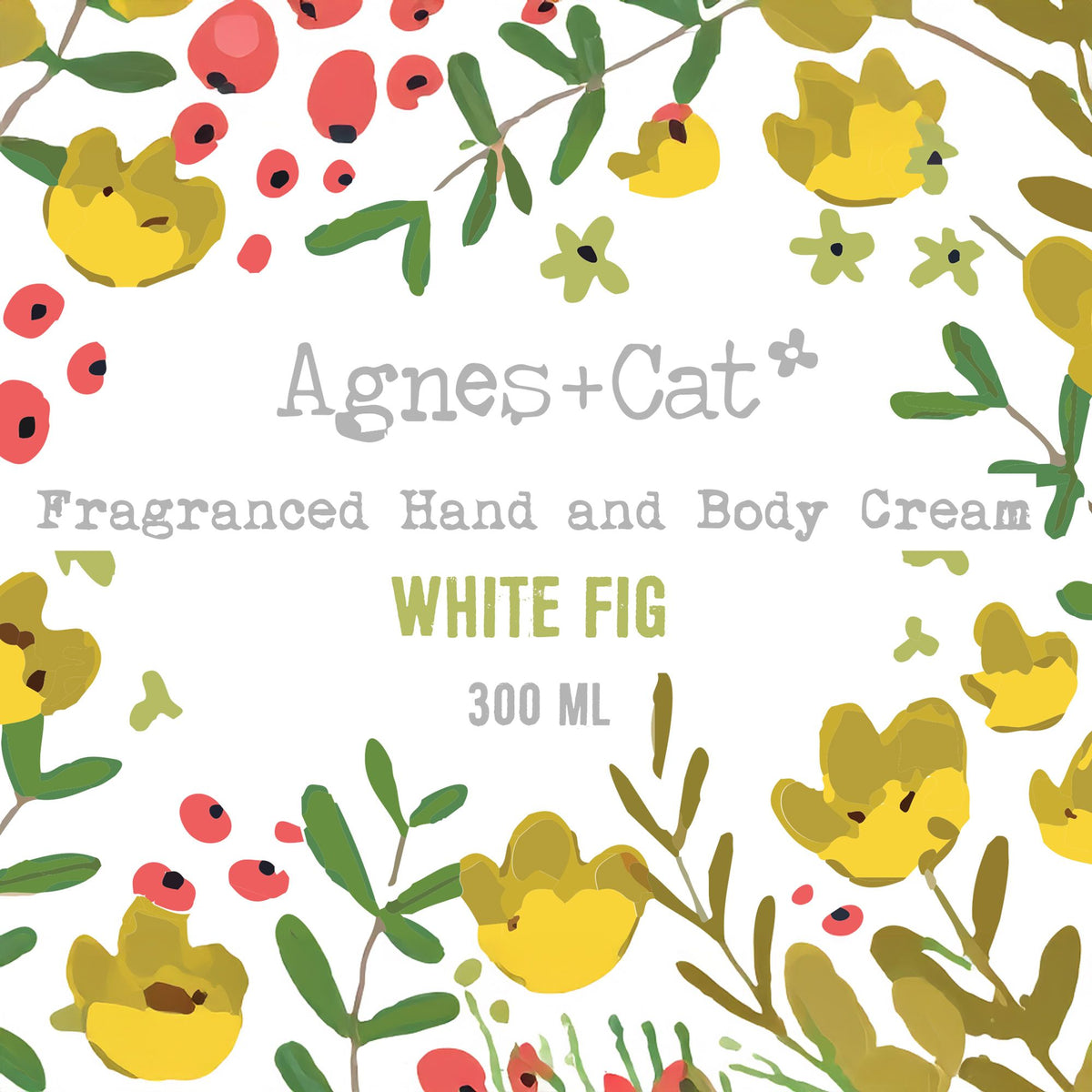 Agnes + Cat Hand & Body Cream White Fig – view 4