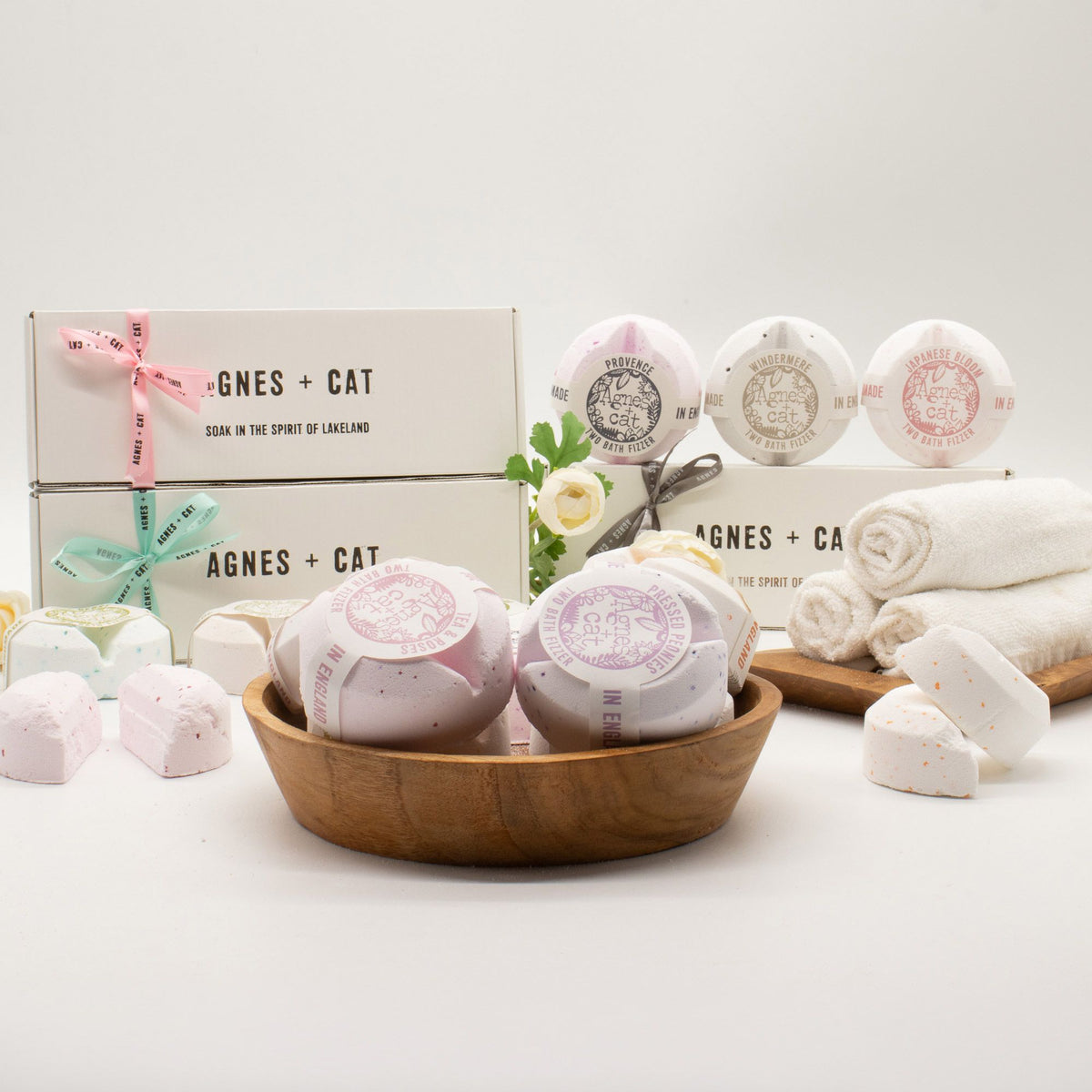 Agnes + Cat Bath Fizzer Gift Set – Berry & Fig