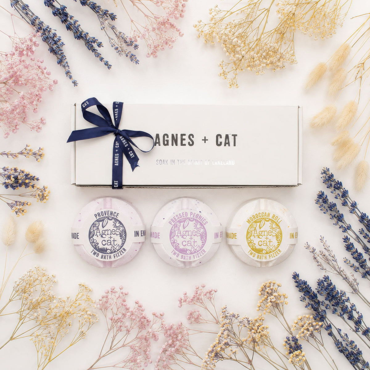 Agnes + Cat Bath Fizzer Gift Set – Secret Garden