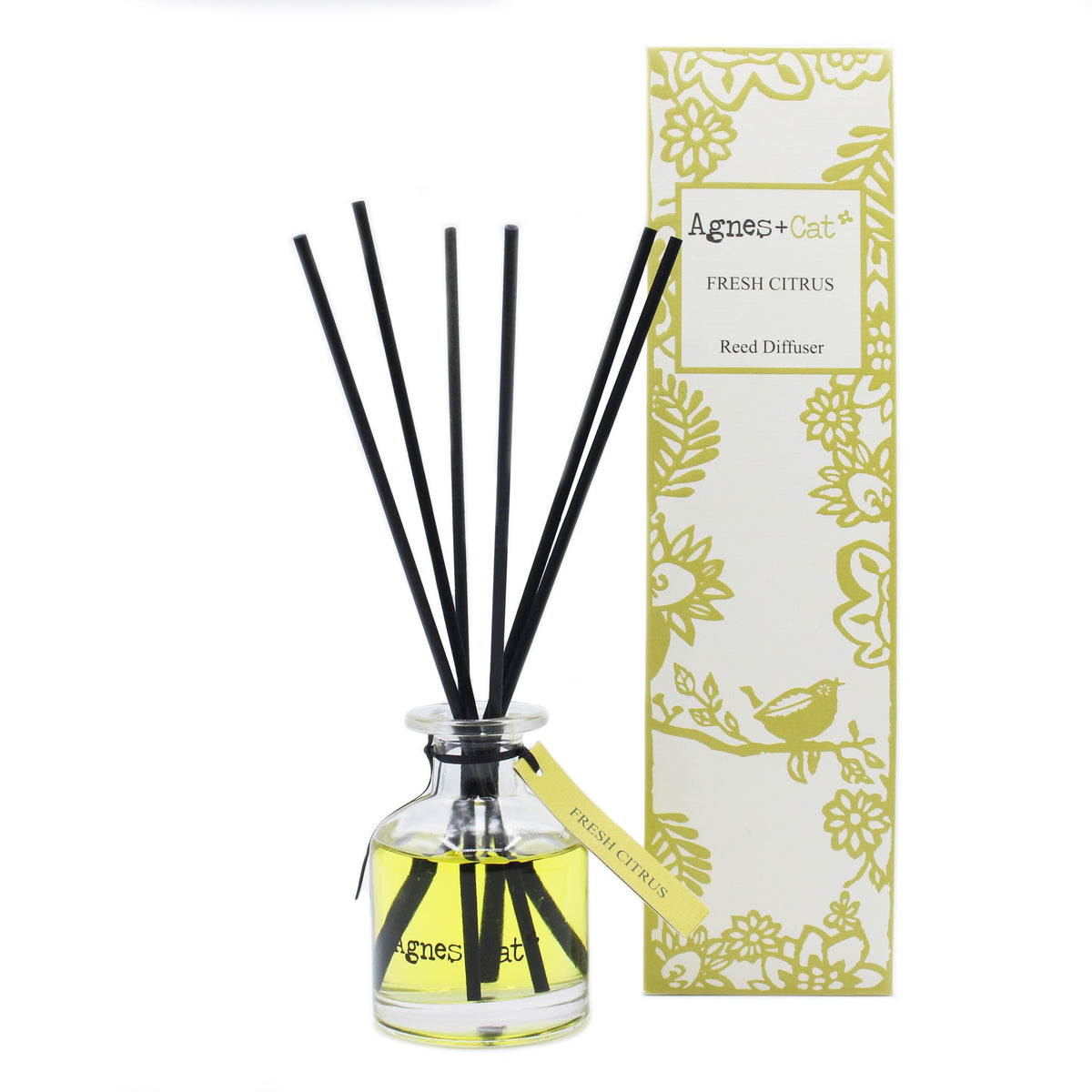 Agnes + Cat Reed Diffuser 140ml Fresh Citrus