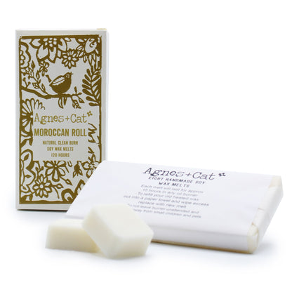 Agnes + Cat Soy Wax Melts – Moroccan Roll (Box of 8)