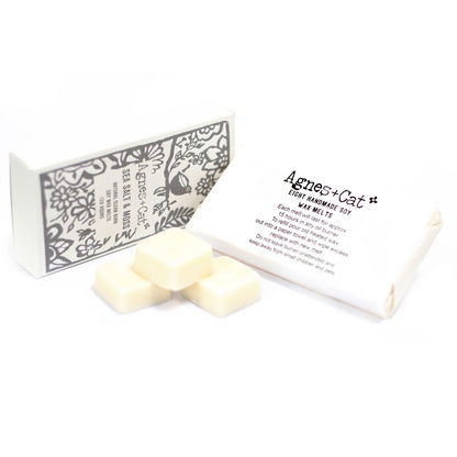 Agnes + Cat Box of 8 Wax Melts - Seasalt + Moss – additional product view