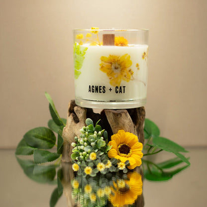 Agnes + Cat Botanical Soy Candle – Rydal Oudh