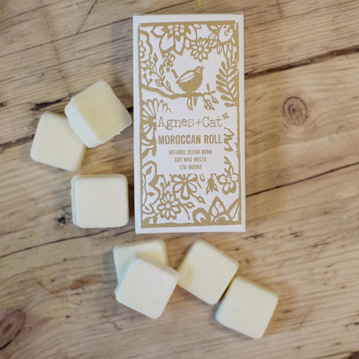Agnes + Cat Soy Wax Melts – Moroccan Roll (Box of 8) – additional product view