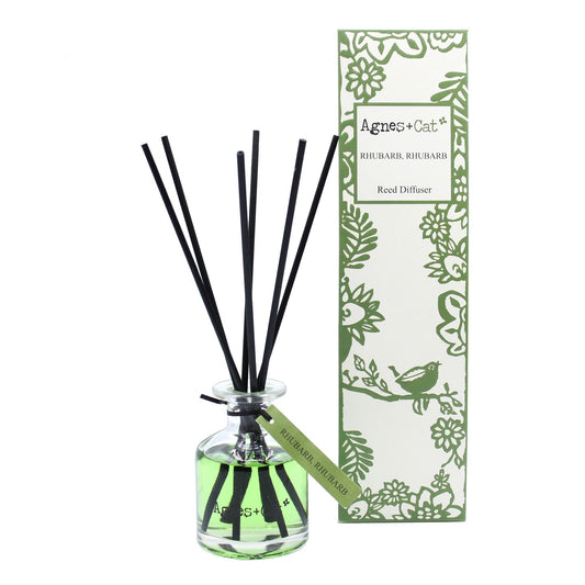 Agnes + Cat Reed Diffuser 140ml Rhubarb Rhubarb