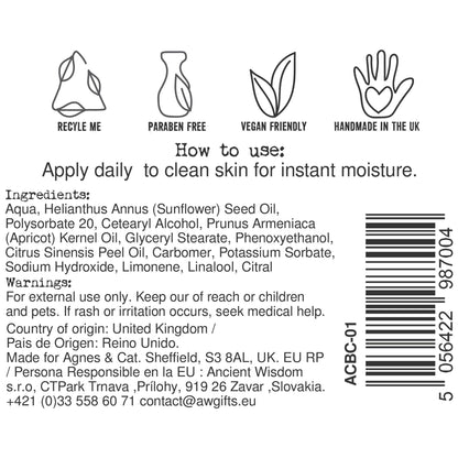 Agnes + Cat Hand & Body Cream – Clementine