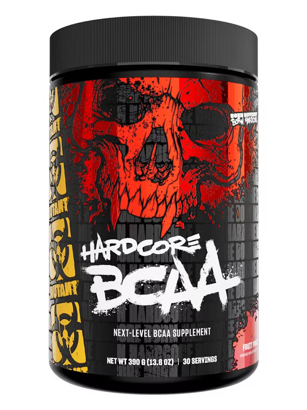 Mutant Hardcore BCAA 390g Watermelon amino acid powder supplement by Mutant Sports Nutrition