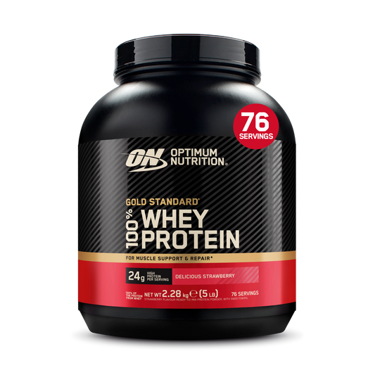 Optimum Nutrition Gold Standard 100% Whey 2.28kg Delicious Strawberry