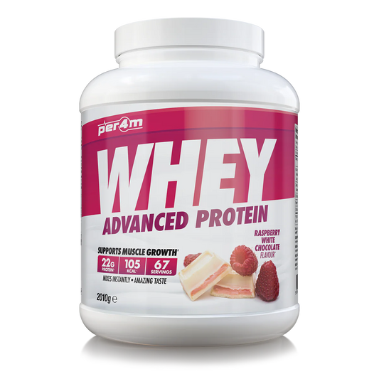 Per4m Advanced Whey Protein 2.01kg Raspberry White Chocolate