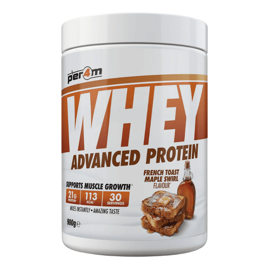 Per4m Advanced Whey Protein 900g French Toast Maple Swirl
