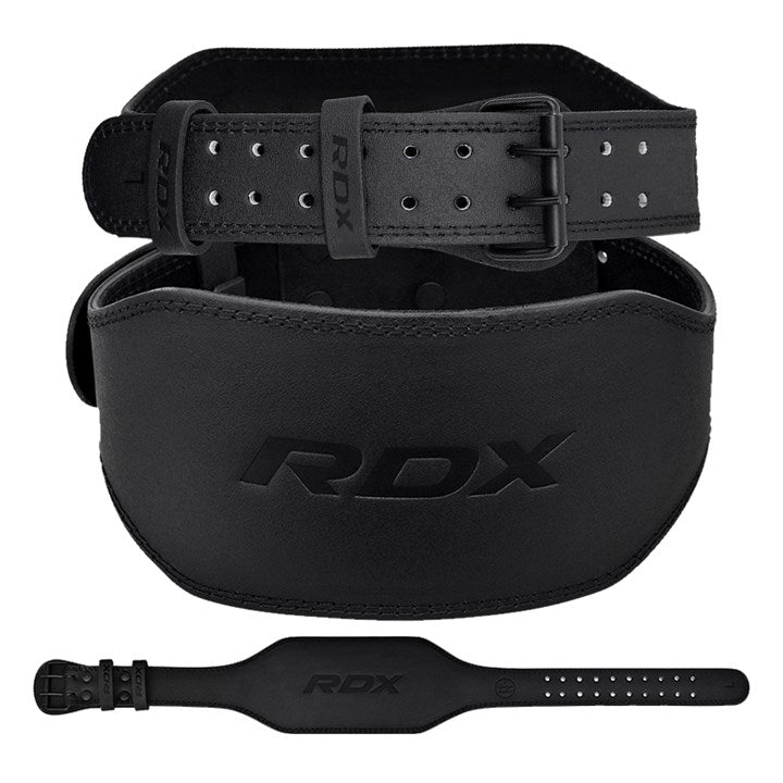 RDX Belt 6" Leather L Black