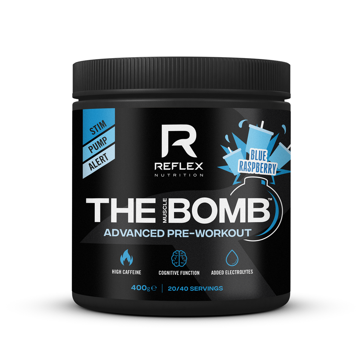 Reflex Nutrition The Muscle Bomb 400g Blue Raspberry product image