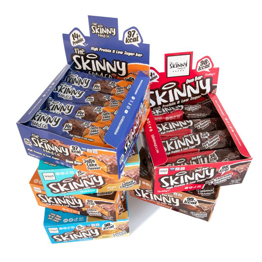 The Skinny Food Co Duo Low Sugar High Protein Bar 12 x 60g Jaffa Cake product image